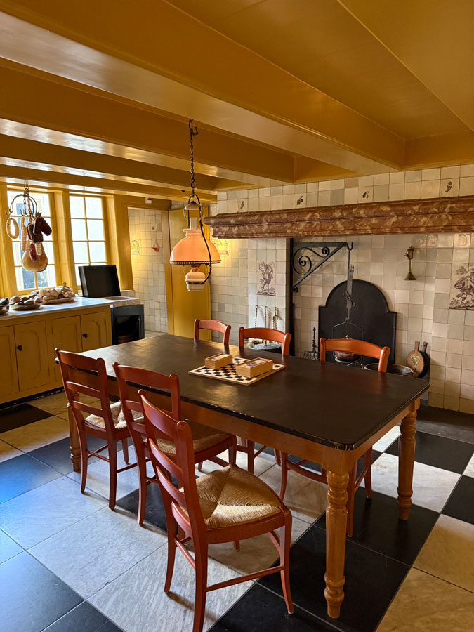 Kitchen house Willet-Holthuysen Amsterdam