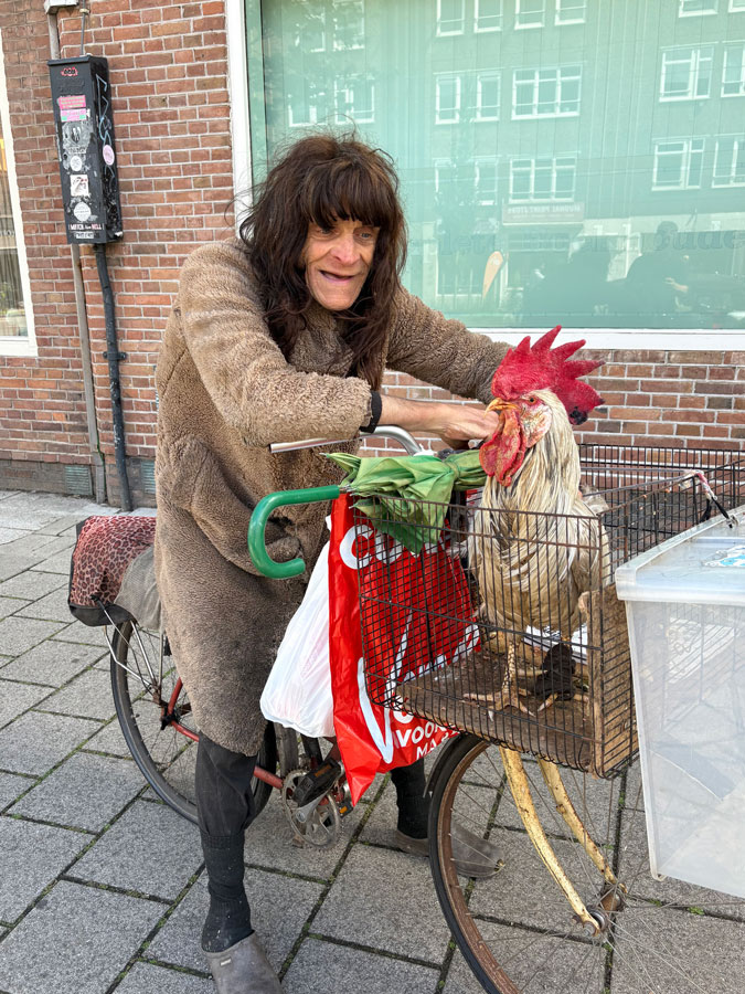 Taking the cock for an outing