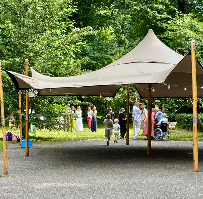 Wedding in the park