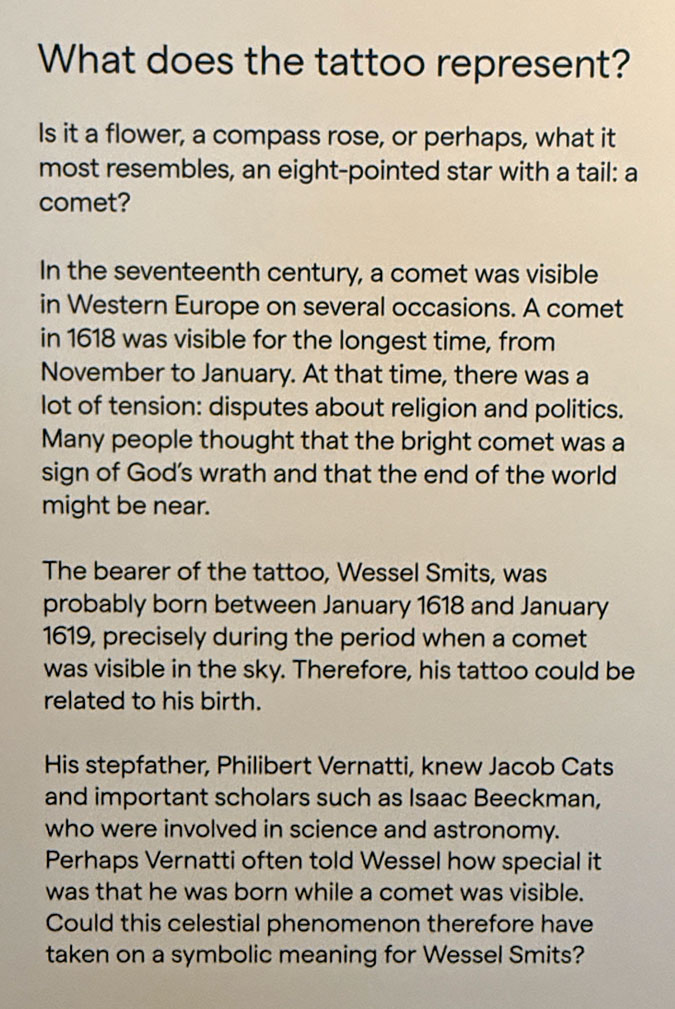 What does the tattoo represent