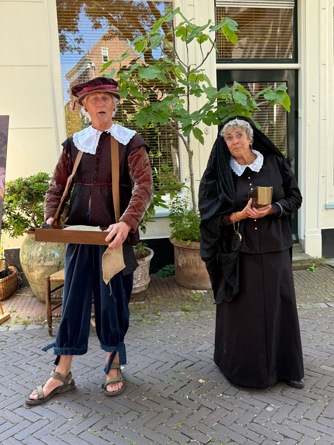 Characters of the Rembrandt days in Leiden