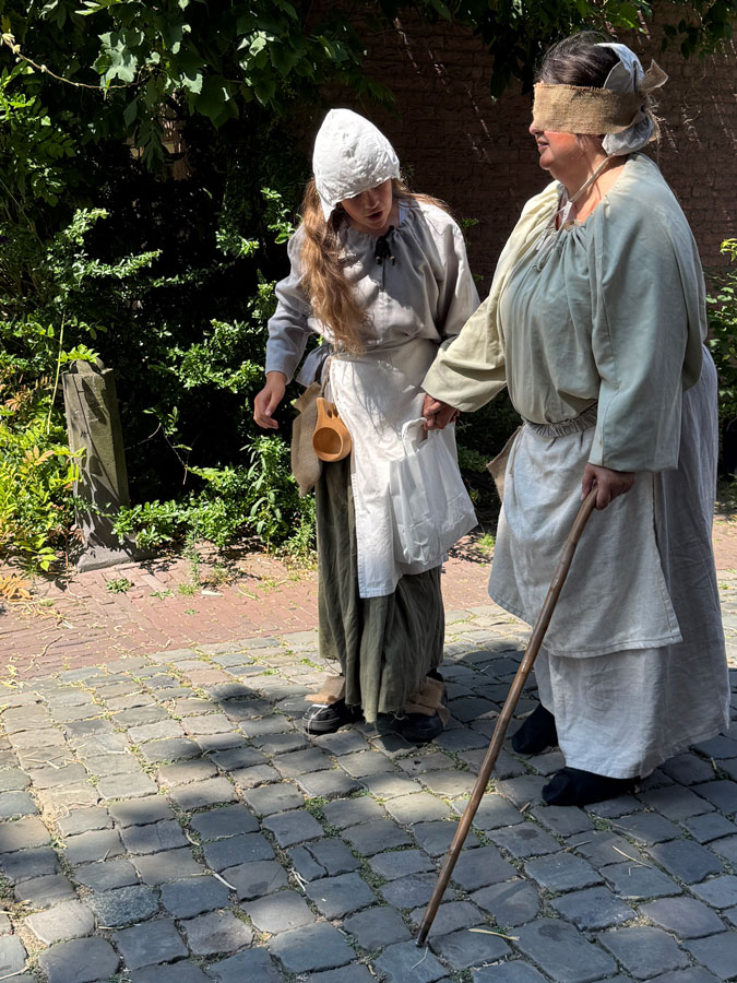 Characters of the Rembrandt days in Leiden