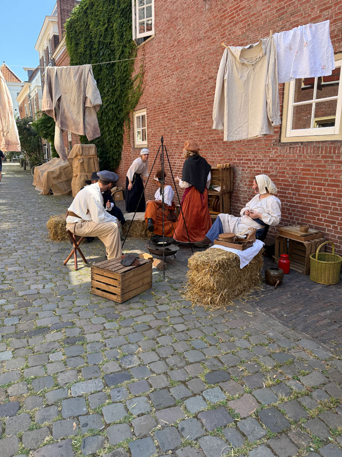 Characters of the Rembrandt days in Leiden