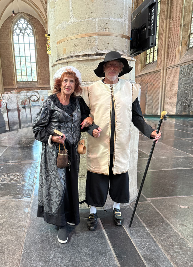 Characters of the Rembrandt days in Leiden