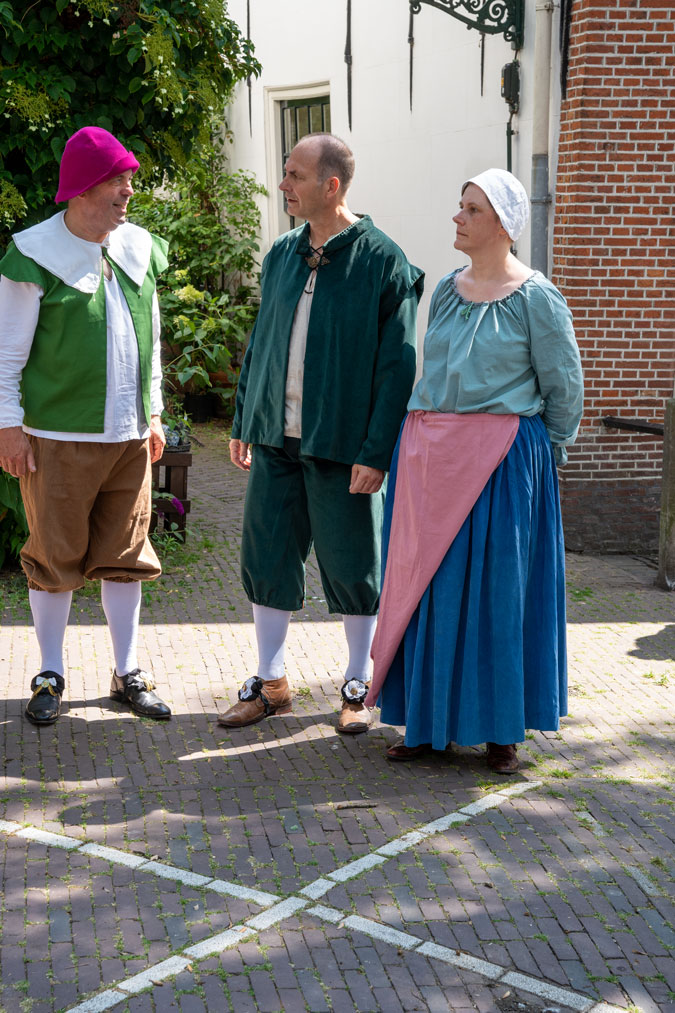 Characters of the Rembrandt days in Leiden