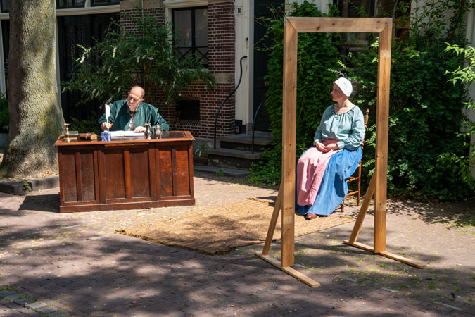 Characters of the Rembrandt days in Leiden