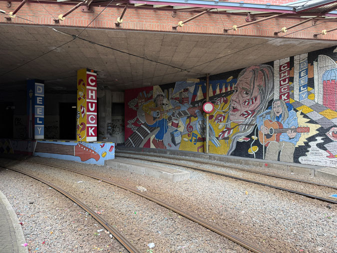 Chuck Deely mural The Hague