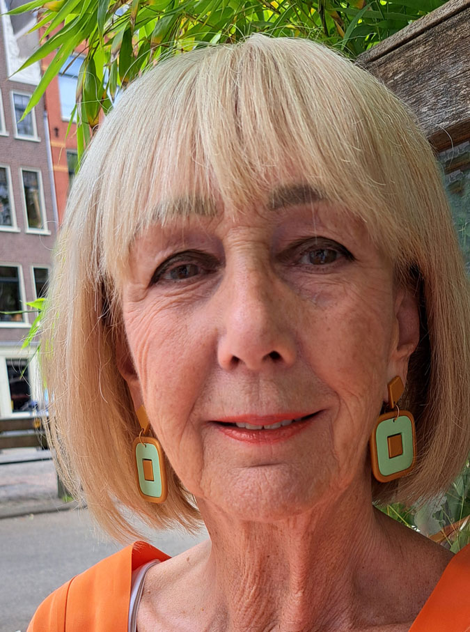 Mint green earrings