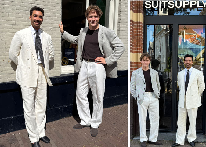 Two well-dressed men