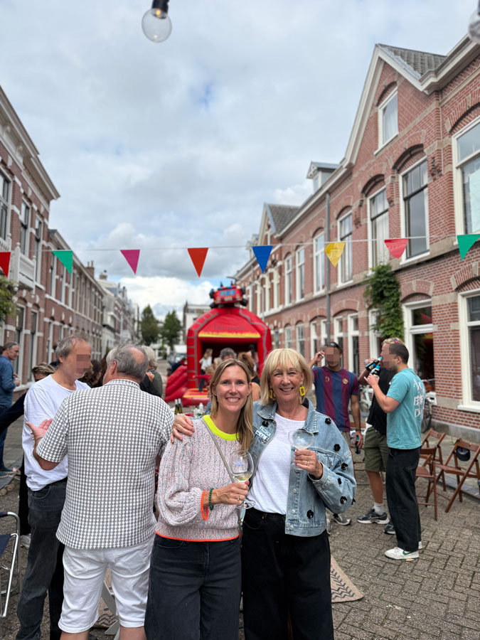 Me and Mandy at the street party