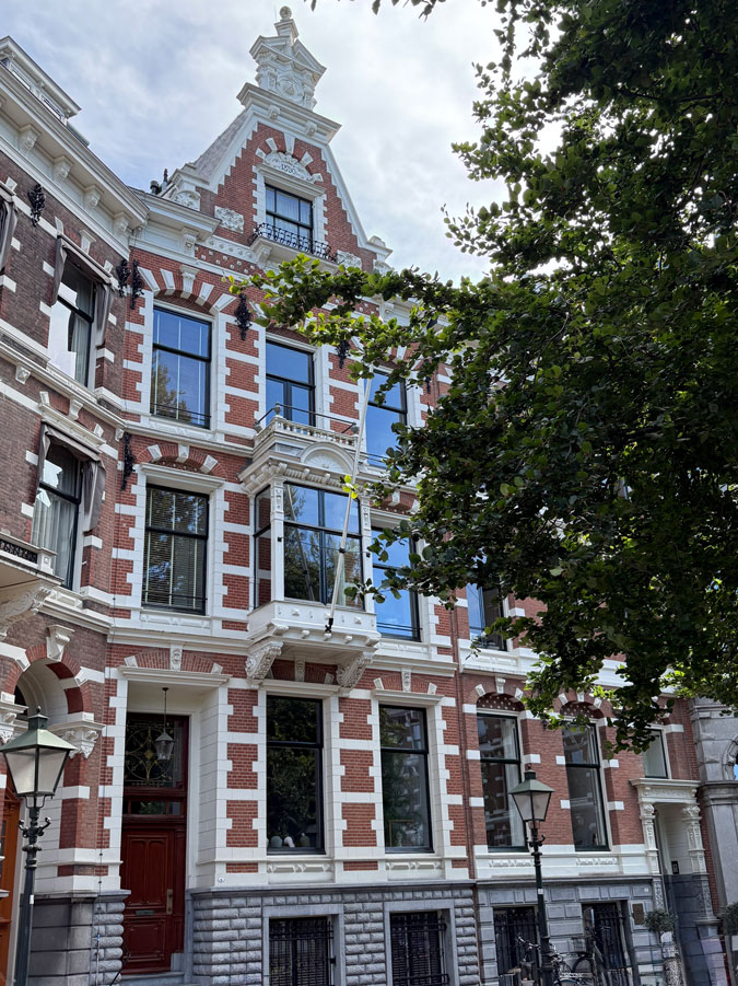 Detail house in Rotterdam