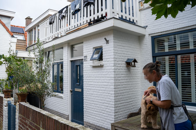 House in Scheveningen at Zeilstraat area