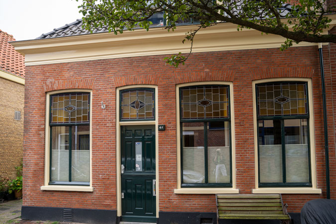 House in Scheveningen at Zeilstraat area