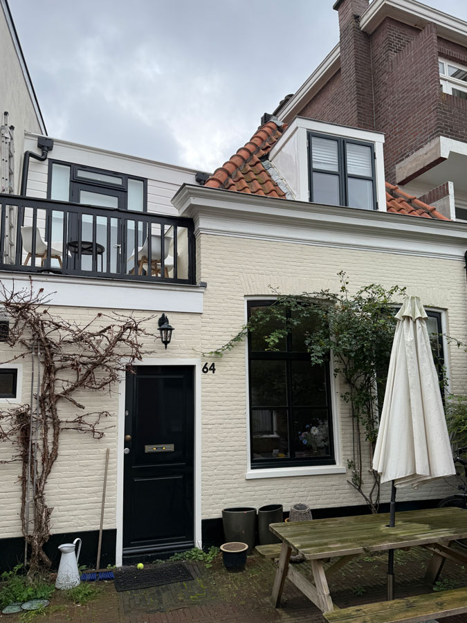 House in Scheveningen at Zeilstraat area