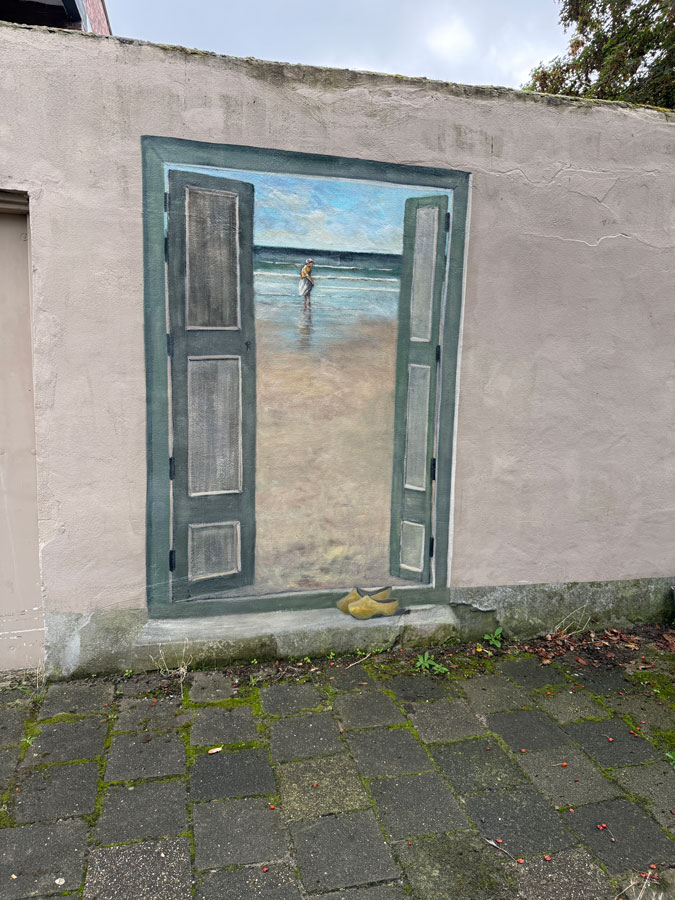 Mural at Scheveningen